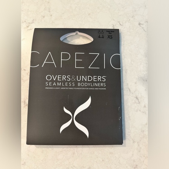 Capezio Women’s Seamless Clear Back Bra, Adjustable Straps, Overs & Unders, NWT - Picture 11 of 11